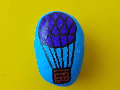 Fialový balón