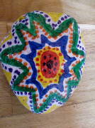 hvezda teckovana na ceste