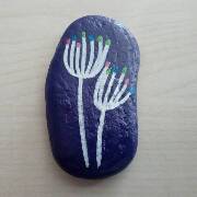 Fialový s kytí 14900 PKT!